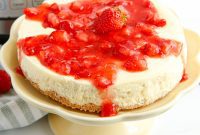 Dreamy Instant Pot Strawberry Cheesecake