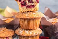 Golden Sugar Plum Muffins