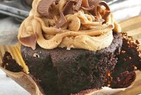 Decadent Peanut Butter Chocolate Cupcakes