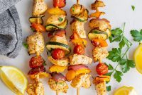 Flavorful Air Fryer Chicken Skewers