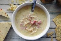 Golden Chicken and Ham Chowder