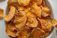 Homemade Air Fryer Sweet Potato Crisps