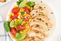 Grilled Cilantro Lime Chicken Breasts