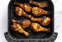 Golden Air Fried Drumsticks
