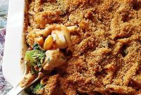 Smoky Gouda Chicken Broccoli Penne Bake