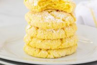 Zesty Lemon Cake Mix Cookies