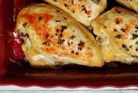 Perfectly Golden Roasted Chicken Breasts