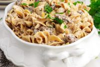 Rich & Creamy Instant Pot Beef Stroganoff