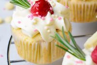 Luscious Raspberry White Chocolate Cupcakes