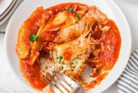 Cheesy Stuffed Shells Bake