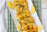 Golden Baked Orange Roughy