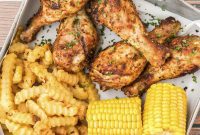 Golden Brown Baked Drumsticks