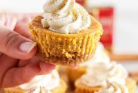 Spiced Pumpkin Cheesecake Minis