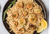 Creamy Seared Scallop Pasta