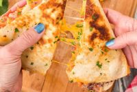 Golden Chicken Quesadilla Delight