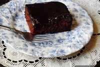 Velvet Chocolate Plum Torte