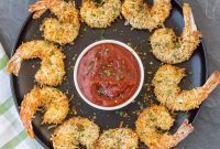 Golden Air Fryer Coconut Shrimp