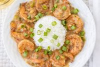 Cajun Smothered Shrimp
