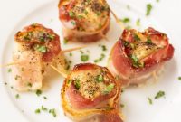 Perfectly Seared Scallops Draped in Bacon