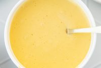 Velvety Hollandaise Sauce