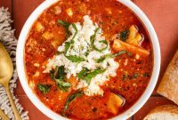 Hearty Lasagna Soup