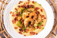 Creamy Grits and Sizzling Shrimp
