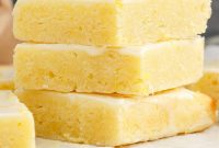 Zesty Lemon Blondies