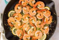 Golden Garlic Butter Shrimp