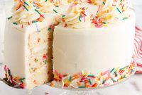Festive Sprinkle Cake