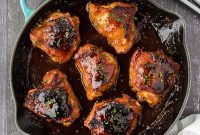 Sticky Honey Garlic Chicken