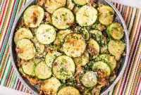 Garlic Herb Sautéed Zucchini
