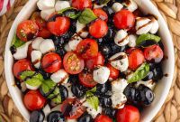 Patriotic Caprese Salad
