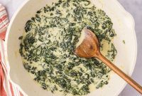 Velvety Creamed Spinach