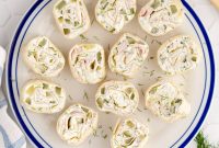Creamy Dill Pickle Pinwheels
