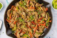 Sizzling Steak Fajitas