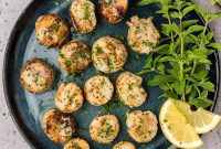 Char-Grilled Sea Scallops