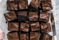 Decadent Mocha Fudge Brownies