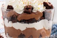 Ultimate Fudge Brownie Trifle