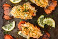 Golden Baked Lobster Tail