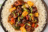 Golden Fried Pork with Tangy Glaze