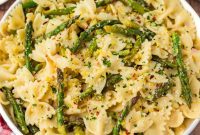 Creamy Asparagus Pasta