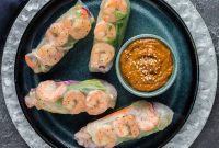 Crispy Shrimp Spring Rolls