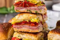 Hearty Italian Sliders