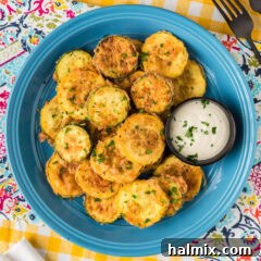 Golden Fried Squash 13 A plate of golden-brown Fried Squash, ready to be served.