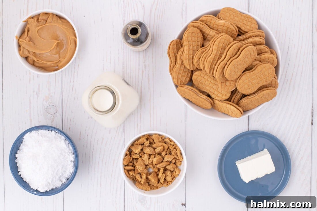 Nutter Butter Dream Cake 4 Ingredients for Nutter Butter Icebox Cake