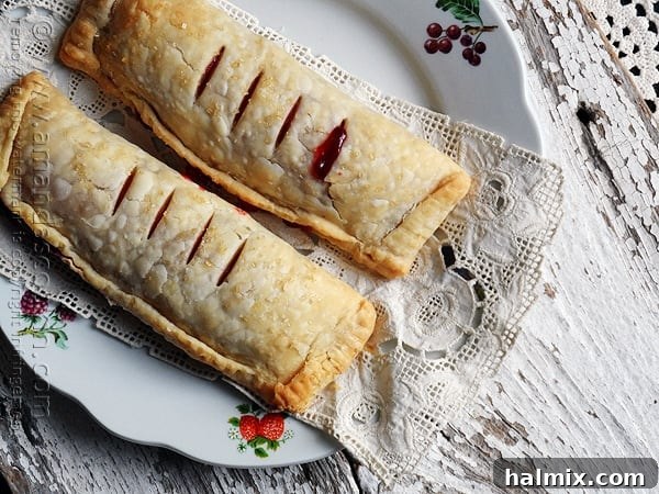 Homemade McDonald's Style Cherry Pie 2 Delicious Homemade Cherry Hand Pie, Inspired by McDonald's Classic