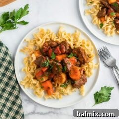 plate of goulash