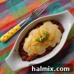 Individual Tamale Pies in small ramekins