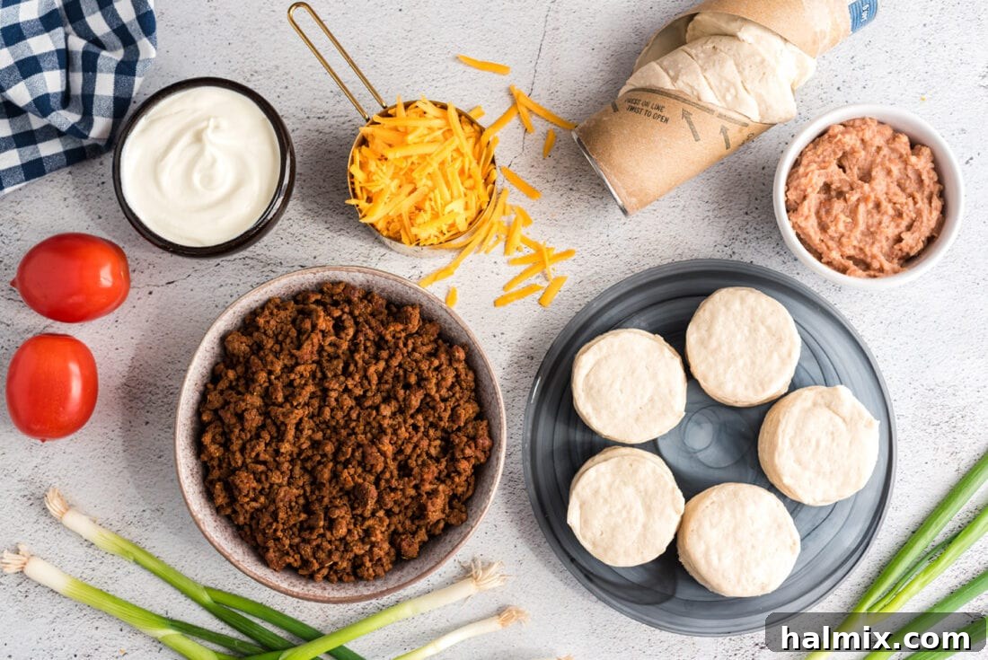 Fiesta Taco Pockets 4 Taco Empanadas ingredients