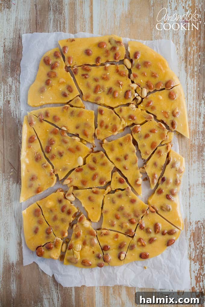 Classic Homemade Peanut Brittle Recipe